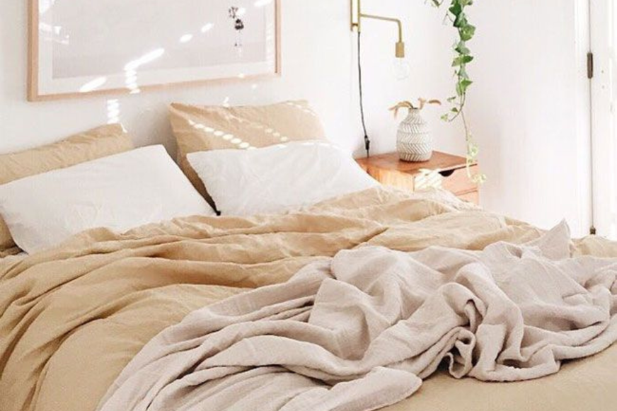 linge de lit chambre amis